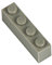 Q-Bricks Bausteine Classic – 250 Stück Basic Steine 1x4 Noppen, Kompatibel mit gängigen Marken, Ideal für Kreative Bauen (STEINGRAU)