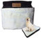 Ellie-Bo Ersatz-Bezug für Hundebett, Feincord und Kunstfell, 107 cm, XL, Braun/Cremefarben