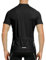 INBIKE Radtrikot Herren Kurzarm Fahrradtrikot Kurz Ärmellos Shirt Fahrrad Trikot Jersey Aus Elastischem Atmungsaktiv Schnell Trockendem Stoff Schwarz 3XL