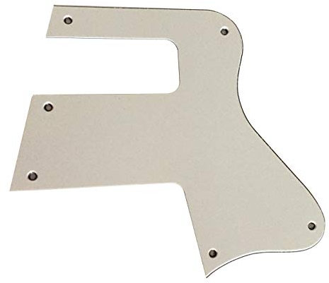 For Les Paul Special Double Cut Style Guitar Pickguard Scratch Plate (3 Ply White)