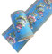 Simplemuji Selbstklebende Tapetenbordüre, PVC, Wandverkleidung, Borte, Badezimmer, 10 cm x 5 mm, Küchenfliesen, Dekoraufkleber, 5 m (blau)