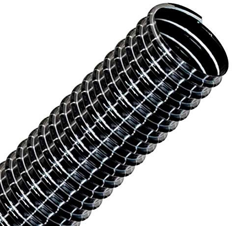 IDUFLEX PVC 35mm, Länge: Meterware - Absaugschlauch, Saugschlauch, Staubsaugerschlauch sehr flexibel mit Fadenverstärkung