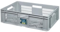 METRO Professional Gitter-Eurobehälter Grau - 60 x 40 x 17 cm