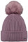 Barts Strickmütze Kenzie gestrickte Frauenmütze mit Bommel 4955 Mauve 40