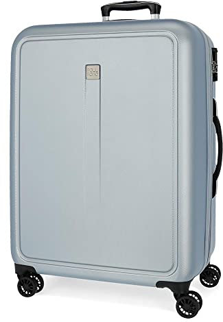 ROLL ROAD Cambogia, Bagagli Valigia Unisex Adulto, Blu Chiaro, Valigetta grande