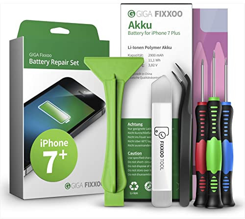GIGA Fixxoo iPhone 7 Plus Batterie Kit Complet