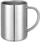 400ml Double Walled Coffee Mug,Insulated Stainless Steel Tea Cups,Metal Milk Mug with Handle,Double-Layer Insulation Function Juice Cold Drink Cup,Travel Camping Mugs