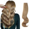 ABH AMAZINGBEAUTY HAIR Semi-permanente Vorgeklebte Tape-In Extensions Echtes Remy Menschenhaar Skin Weft, Nahtlos, 50g 20 Stück, Unsichtbar und Wiederverwendbar, Kastanienbraun Farbe 6, 45 cm