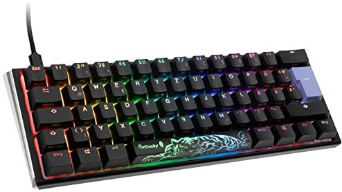 Ducky One 3 Classic Black/White Mini Gaming Tastatur