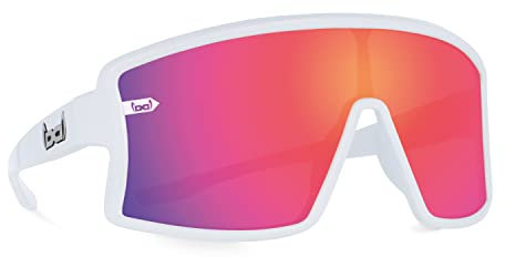 Gloryfy Unisex G21 Snow White Sonnenbrille, Weiß, L
