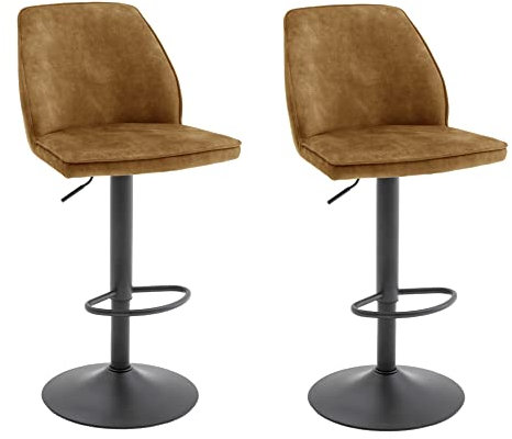 Robas Lund Ottawa Barstuhl Set, Curry, 48x91x51