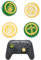 Switch Pro Controller Thumb Grip Caps, Switch Pro Controller Zelda Thumb Grips, Switch Pro Controller Accessori