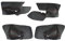 Intérieur Couverture Garniture RHD Pour VW Pour Jetta 2005 2006 2007 2008 2009 2010 Pour Golf 5 Microfibre Cuir Intérieur Voiture Porte Poignée Accoudoir Panneau Couverture Garniture D'autocollant Gar