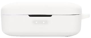 TingYR Estuche Protector para QCY T5, Protección de Ajuste, Anti-Rasguños, LED Visible Estuche Protector QCY T5.(Blanco)