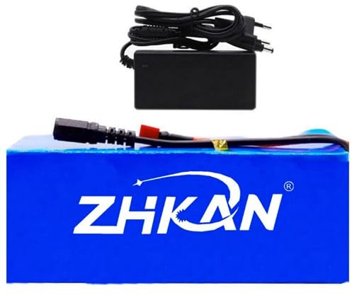 ZHIKAN 36V 15Ah Ebike Akku Lithium Batterie Ebike Batterie Elektrofahrrad Akku Lithium Li-Ion PVC E-Bike Akku für 500W 250W 200W Motor