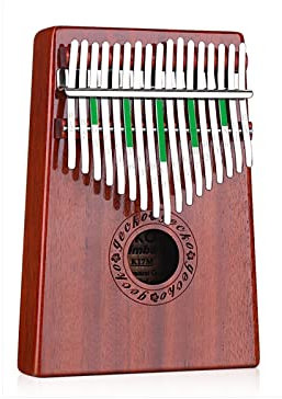 ALFAAL 17-Tasten Kalimba Professional Finger Piano Performance