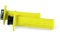 Manopole Rtech R20 Lock-on motocross enduro giallo fluo