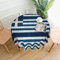 YYHHAOFA Tischdecke, Motiv griechische Flagge, rund, 152,4 cm, warm und weich, waschbar und wiederverwendbar