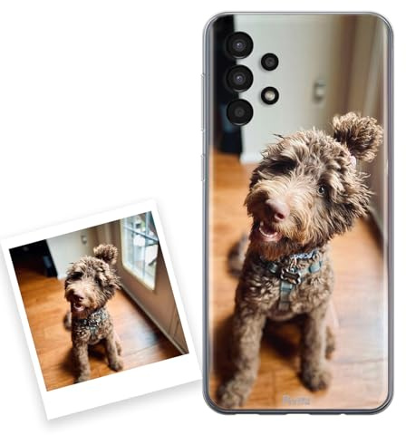 P Pevita Personalised Phone Case for Galaxy A33 5G - Custom Photo Cover, Soft Silicone, Gift Idea