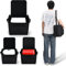 Hzycwgone Sac de Rangement Portable étui de Transport Housse pour Mini Frigo Petit Frigo 4L/6 Canettes,pour Mini Réfrigérateur Voiture,Cosmetique,Chambre,Bureau,Dortoir(Noir)