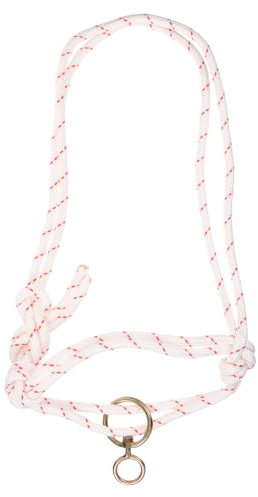 MILISTEN Halfter Für Kühe 3st Bullenzaum Kuhhalfter Rinderhalfter Rinderkopfhalfter Kuhkopfhalfter Vieh Liefert Traktionsausrüstung Für Rinder Gebisslose Zäume Für Pferde Sicherheitshalfter Eisen Weiß