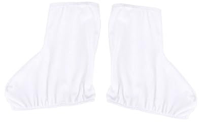 Milisten Elastische Skateschuhüberzüge Aus Samtstoff Weiß Größe l Kratzfester Schlittschuhschutz Für Hockey Und Eiskunstlauf Schlittschuhe Mit Feuchtigkeitsabsorber