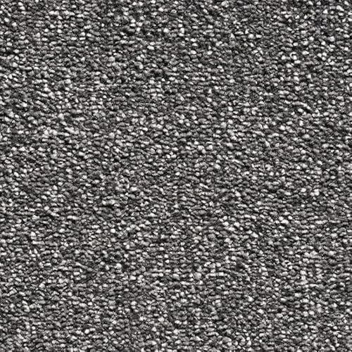 Tuda Carpets | Serenity 17.5mm Deep Saxony Pile Carpet with Action Back, 19.5mm Total Height | Stormy Grey (76) - 4m x 4.5m (13ft1 x 14ft9)