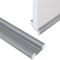 CENCERY Burlete Doble para Debajo de la Puerta de 37 pulgadas/96 cm, burlete para Puertas Laterales, burlete para Puertas, burlete insonorizado Ajustable (Gris)