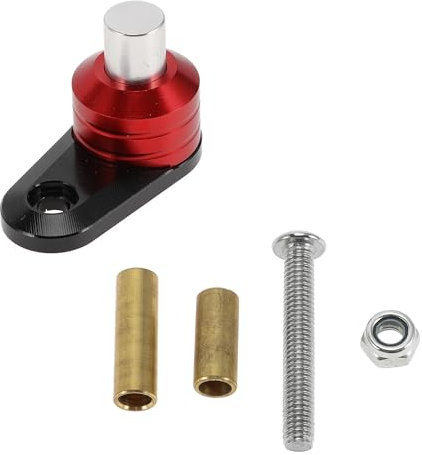 RATCHROLL 1 Set Universal Motorcycle Brake Lever Parking Button Lock Switch Red
