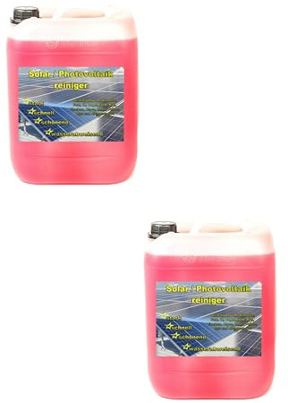 2x 10 L Solaranlagen Reiniger Photovoltaik Reiniger Solar Konzentrat PV Anlage