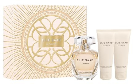 Elie Saab Le Parfum Eau de Parfum 90ml Gift Set Includes 75ml Body Lotion and 75ml Shower Gel