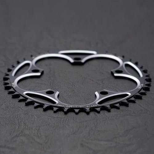 Plato estrecho de dientes anchos para bicicletas de carretera compatible con sistemas de 9 a 11 velocidades, seleccionar entre varios tamaños, 42 48 dientes (42T)
