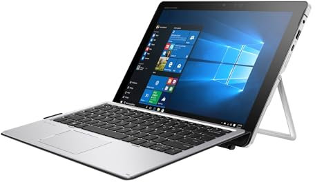 HP Elite X2 1012 G2 Business Tablet Laptop, 12.3-Inch Touchscreen, Intel Core i5-7200U, 256GB SSD, 8GB RAM, US Keyboard, Windows 10 Pro (Renewed)