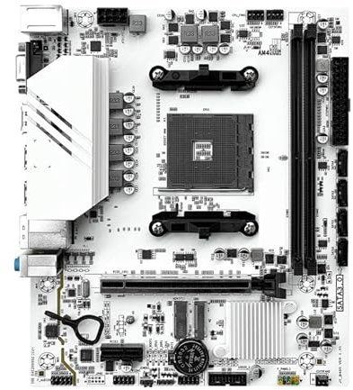 Scheda madre B450M PRO, processore, memoria DDR4 a doppio canale, scheda madre AM4, M.2 NVME (supporta CPU Ryzen 5500 5600 5600G)