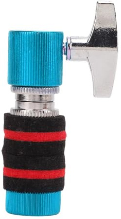 Uxsjakjsd Für Percussion Accessoires Anti-Hut-Metall Hi-Hut Cymbal Clutch Stand Post für Jazz-Drum Hi-Hut-Becken Blau