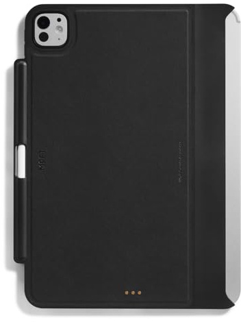 MOFT Tablet Hülle für iPad Pro 12,9″ (3. 4. 5. 6. Gen) und iPad Air 13″ (M2 M3) mit Pencil-Halter, Magnetische Hülle kompatibel mit Magic Keyboard, MOFT Folio und Tablet Ständer, Schwarz