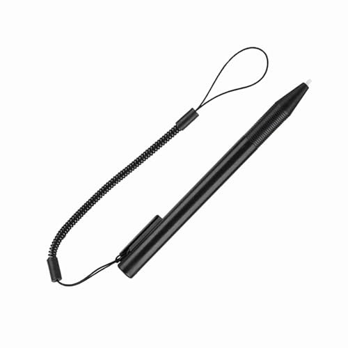 Generic Resistiver Touchscreen-Eingabestift, Leichtes Schreibgerät für Resistive Mobiltelefone, Schwarzes ABS-Material, 5,16 X 0,39 X 0,39 Zoll