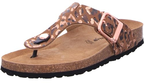 Tamaris 27522 390, Damen Bio-Pantolette in braun - Gr. 43