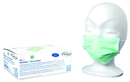 E.-Mundschutz, grün mit Gummiband(50 Stck.)
