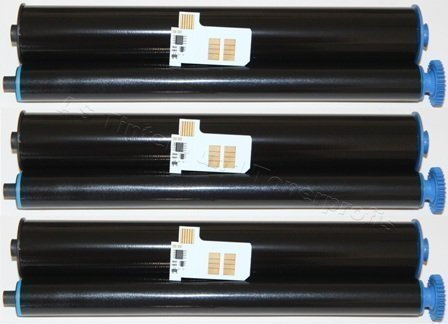 3x Inkfilm kompatibel mit Philips Magic 5 PFA 351 / PFA351 / PFA-351 / PFA 352 / PFA352 / PFA-352 / PFA 354 / Philips PPF 630 Serie / Philips PPF 631 / Philips PPF 631E / Philips PPF 632 / Philips PPF 632E / Philips PPF 650 / Philips PPF 650E