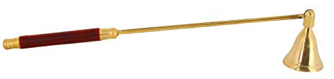 Zap Impex ® Extincteur de Bougie en Laiton avec Manche en Bois