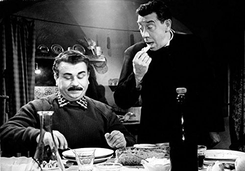 Mangiaspaghetti cod. 34 Beppone e Don Camillo in A4 cm 21x30 Poster Stampa Cinema Film Affiche Plakat Fine Art Il Negozio di Alex