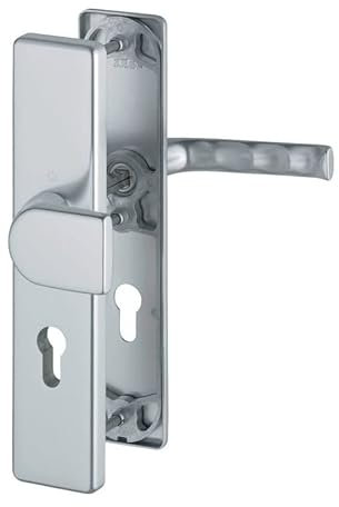 Hoppe Schutzgarnitur London 78G/2221A/2440/113 Alu.F4 72mm 37-42mm