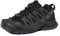 Salomon XA Pro 3D V8 Damen Trailrunning-Schuhe, Schwarz (Black/Phantom/Ebony), 40 2/3 EU