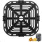 GXF Sartén para freidora de Aire COSORI Pro LE de 5 Cuartos de galón, Antiadherente de 8.26 x 8.26 Pulgadas, Soporte Cuadrado para freidora de Aire, Piezas de Repuesto, Accesorios, Placa de Parrilla