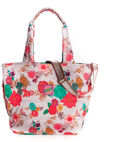 Oilily Color Splash Muff Shopper Winter White