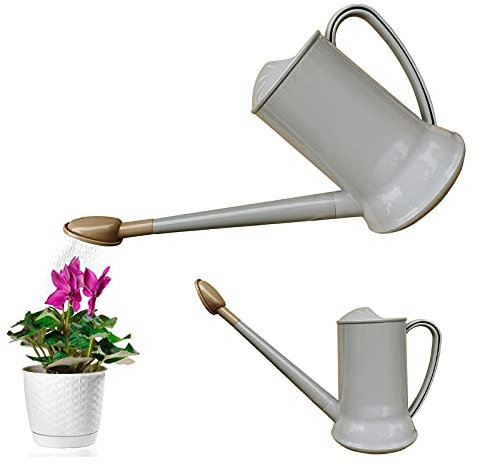 Annaffiatoio da 2 litri Beccuccio lungo Plastica Staccabile Sprinkler Pianta Annaffiatoio Leggero Spruzzatore d'acqua Bottiglia di irrigazione per interno Giardino esterno Casa Fiore Pianta bonsai()