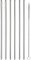 Pintinox, lot de 12 pailles en inox avec brosse à dents, longueur 21 cm, diamètre 5 mm