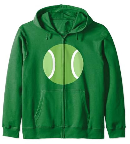 Tennisball-Kostüm Kapuzenjacke