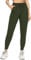 EUHOM Jogginghose Damen Sporthose Lang Yogahose High Waist Trainingshose Freizeithose Leichte Sweathose Damenhose mit Gummizug für Sport Yoga Fitness(Armeegrün, L)